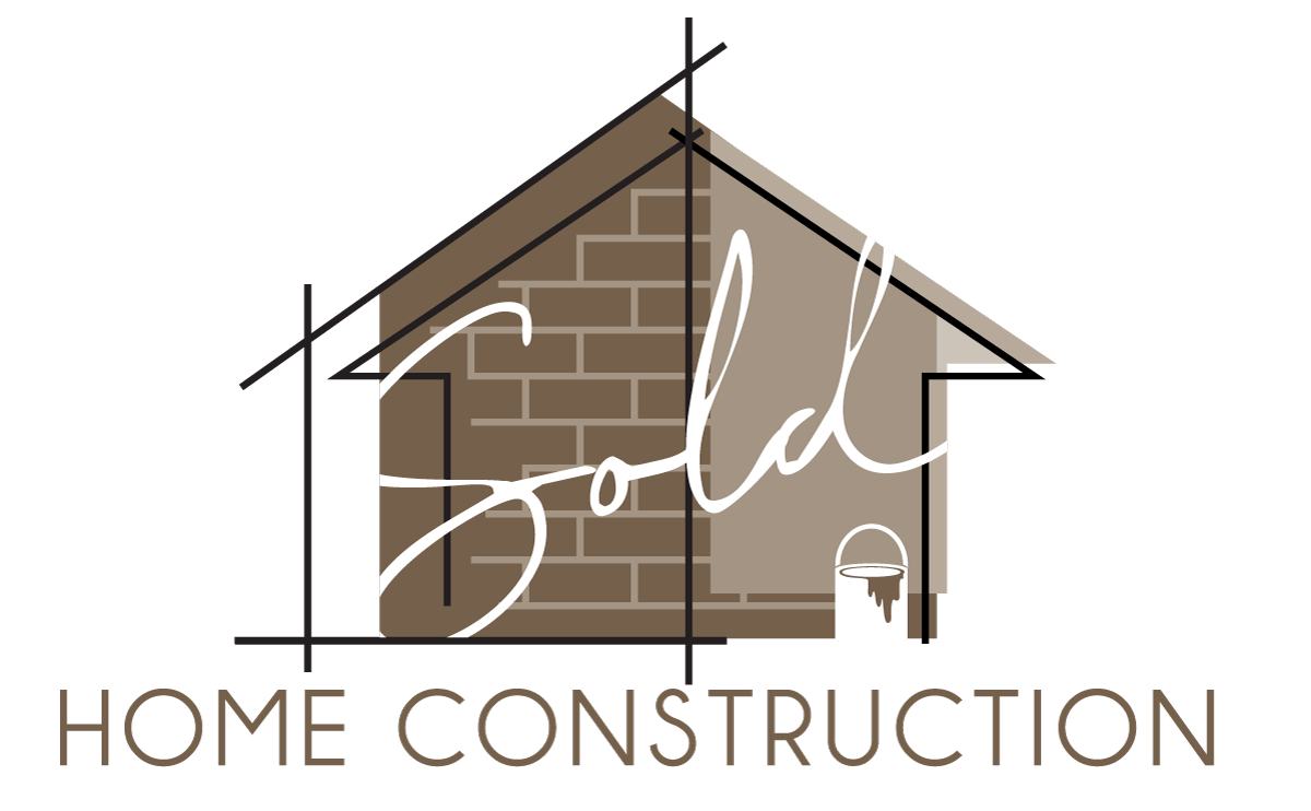 Sold Home Construction Logo